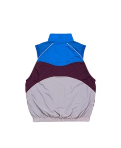Plain Color Block Retro Vintage <b>Waterproof</b> Windbreaker <b>Jacket</b> Custom Logo Outdoor Track Windbreaker <b>Jacket</b> For Men - Product Image 4