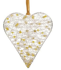 Adorno Navideño Colgante de Estilo Moderno Rojo Plateado, Fabricación Directa de Fábrica, Tamaño Personalizado, AB COLLECTIONS, Decoración Hecha a Mano con Cuentas - Product Image 3