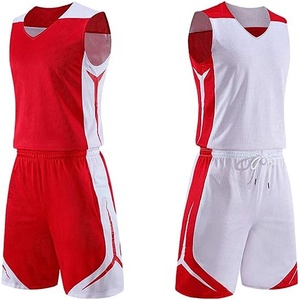Factory Wholesale Professional Basketball Wear Custom Team Logo Printed Breathable Sports Uniform Shorts Plus Size Sets - Product Image 4