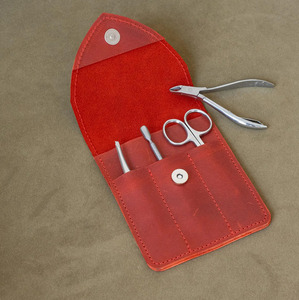 Bolsa de Almacenamiento de Cuero de Alta Calidad para Herramientas de Uñas, Bolsa Resistente para Herramientas de Construcción con Presilla para Cinturón, Proveedor Mayorista con Logotipo ODM en Venta - Product Image 5