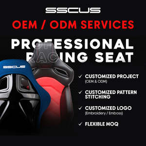 Siège de jeu ergonomique Apex FRP Alcantara, fauteuil simulateur de course, léger, durable, design baquet, pour joueurs professionnels - Product Image 5