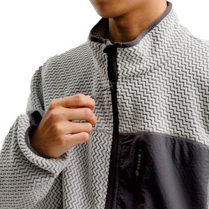 Veste polaire douce personnalisée pour hommes, légère, thermique, zippée, pour usage extérieur et décontracté, fournisseur en gros - Product Image 5