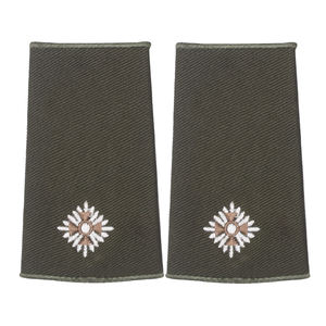 Epaulettes de rango de piloto ajustables hechos a mano con tela trenzada francesa y alambre de filigrana - Product Image 6