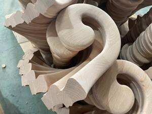 Base de Soporte para Pasamanos de Madera de Caucho para Sistema de Barandillas de Escaleras, Montaje en Suelo, Estructura Estable, Material de Primera Calidad - Product Image 2