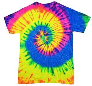 Mens <b>Tie</b> Dye Crew Neck Short Sleeve Cotton Casual Summer Fashion Top Custom Logo OEM ODM Wholesale Apparel - Product Image 6