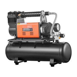 Compressore d'aria portatile digitale per impieghi gravosi 12V 6L con serbatoio, 6.35 CFM, 150PSI, per pneumatici fuoristrada, veicoli e SUV - Product Image 5