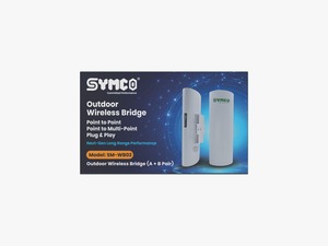 Outdoor Wireless Bridge SM-WB02 5GHz AC 867Mbps 5KM Range Point-to-Multi Point CCTV Links AP/CPE <b>Plug</b> Play SYMCO Manufacturer - Product Image 4