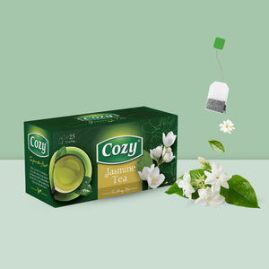 Sachets de thé vert biodégradables de première qualité, sans additifs, thé détoxifiant aux herbes, sachets de thé individuels, boîte d'emballage - Product Image 6