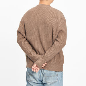 เสื้อคาร์ดิแกนผู้ชายแบบสลิมฟิตสั่งตัดได้ แฟชั่นเสื้อคลุมติดกระดุมมีกระเป๋า - Product Image 2