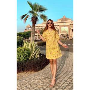 Robes décontractées Efron, collection jaune - Product Image 3