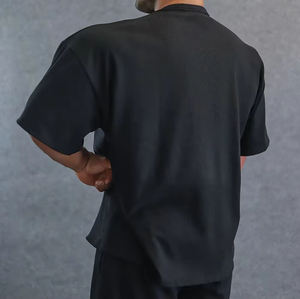 Camiseta de algodón de marca personalizada con corte holgado y estilo relajado para colecciones de streetwear estadounidenses, lista para la venta minorista. - Product Image 2