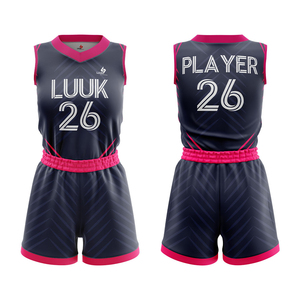 Uniformes de basket-ball personnalisés pour femmes avec logo personnalisé, nom et numéro du joueur, maillot et short sublimés - Product Image 3