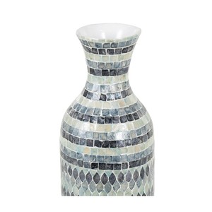 Modern Mother of Pearl Decorative <b>Vase</b> from Vietnam - Product Image 2