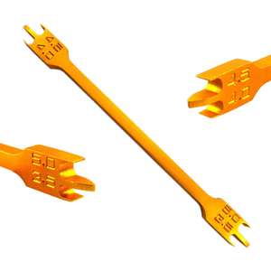 Jauge de hauteur orthodontique pour la mesure et le positionnement des brackets, instruments médicaux pour l'implantation des brackets orthodontiques Classe I par Surgiright - Product Image 1