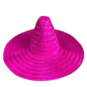 Vietnam Origin Mexican Sombrero <b>Straw</b> <b>Hat</b> Wide Brim Natural <b>Straw</b> For Outdoor Beach Festival Costume And Party Decor Use - Product Image 1