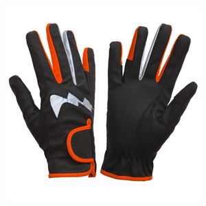 Gants d'équitation légers et à séchage rapide avec étiquetage privé, logo personnalisé, fabriqués en cuir véritable - Product Image 3