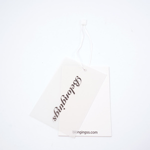 Tarjetas de Cartón Colgantes para Ropa y Joyería, Impresas con UV, de Lujo, Personalizadas con Etiqueta Privada, Envío Gratis - Product Image 2