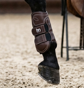 Bota de Salto Ecuestre de Cuero Genuino con Acabado Premium de Diseño - Product Image 2