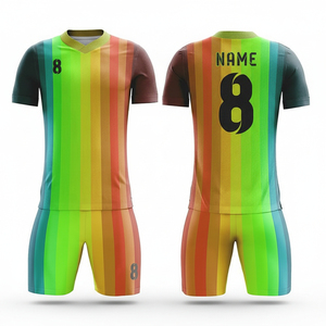 Conjunto de Ropa Deportiva Ligera para Fútbol, Personalizable para Equipos, Fabricación OEM - Product Image 1