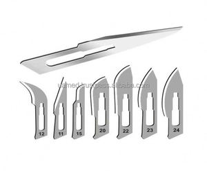 Medical Safety Cheap Price High Quality Sterile Disposable Surgical Cutting <b>Scalpel</b> <b>Blade</b> with Plastic Handle - Product Image 6