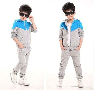 Conjunto de Sudadera con Capucha y Pantalones de Forro Polar para Niños y Niñas, Traje Deportivo de Dos Piezas, Transpirable y Resistente al Viento - Product Image 4