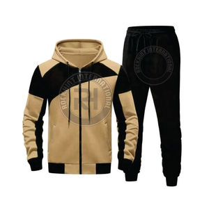 Chándal de Poliéster y Algodón de Alto Rendimiento, Tejido Resistente, Corte Holgado, para Actividades Físicas, Prácticas Deportivas y Uso Casual - Product Image 1