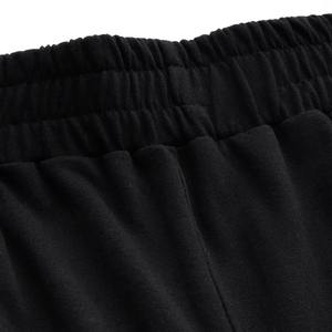 Ensemble de survêtement deux pièces pour femme, 100% coton, haut court à capuche et pantalon de jogging, vêtements de sport - Product Image 6