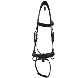 Bridon en cuir de cheval de qualité supérieure avec rênes, pour l'équitation anglaise et western, durable et confortable, vente en gros pour l'équitation - Product Image 2