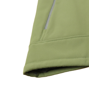 Veste polaire unisexe imperméable et coupe-vent pour l'automne, manteau de ski et de neige standard pour l'extérieur, 100 % polyester, vente en gros, à capuche, rembourrée en sherpa - Product Image 3