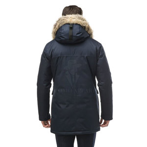 Veste parka imperméable à capuche pour homme, hiver, fermeture éclair intégrale, manches longues, randonnée en plein air, camping, doublure en polaire, veste de voyage - Product Image 3