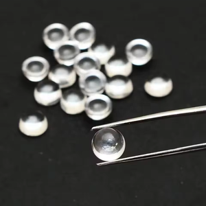 Cristal de cuarzo natural, cabujón liso redondo de 10mm, piedras preciosas sueltas semipreciosas pulidas de proveedor verificado con envío rápido - Product Image 2
