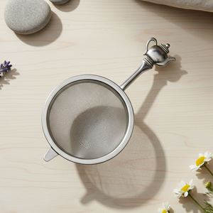 Colador de té de acero inoxidable, tamaño y forma personalizados, utensilios de cocina para el hogar, hotel, restaurante, infusor de té y café - Product Image 2