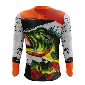 Sudadera de Pesca con Protección UV UPF50 de Secado Rápido, Diseño 2026, Personalizada, para Hombre, Manga Larga, Impermeable, con Orificio para el Pulgar - Product Image 2