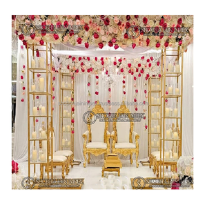 Fiber Reinforced Plastic Durable <b>Wedding</b> Mandap Decoration for Indoor/Outdoor Use with Custom Packaging - Product Image 1