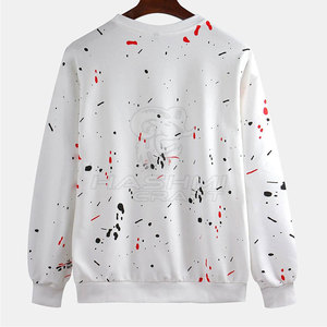 Sudadera básica elegante de mezcla de algodón con tela cálida, perfecta para uso diario, actividades al aire libre y un look moderno. - Product Image 2