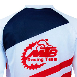 Jersey de Motocross Personalizado OEM de Manga Larga con Impresión Sublimada, Resistente al Viento e Impermeable, Tallas Grandes, Ropa para Motociclismo Todoterreno - Product Image 3