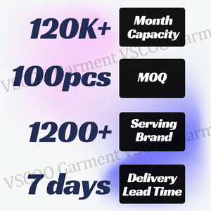 Setelan Baju Bayi Rajut Tebal VSCOO Spring Hooded Soft Custom, Cardigan Rajut Unisex untuk Anak Laki-laki dan Perempuan, Sweater Katun Organik - Product Image 3