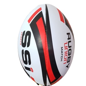 Pelota oficial de rugby tamaño 5 duradera con agarre mejorado y vejiga de goma para Precisión y rendimiento constante - Product Image 4