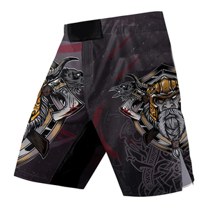 Ropa de Lucha Personalizada para Clubes, Tallas Adulto y Juvenil, Diseño Mixto, MOQ Bajo, Ropa Deportiva al Por Mayor, Shorts de MMA Estampados para BJJ Sin Gi - Product Image 2