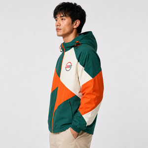 Premium <b>Men</b> Windbreaker <b>Jacket</b> Crafted With Lightweight Woven Fabric Breathable Comfort And Modern Style <b>For</b> Daily Wear - Product Image 2