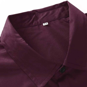 Chemise classique boutonnée moderne pour homme, manches longues, pour affaires et occasions formelles - Product Image 6