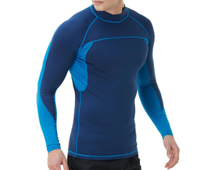 Customize Your Own Logo Sublimated Full Sleeve MMA BJJ Rash Guard <b>Compression</b> <b>Shirt</b> Eco-Friendly Anti-Bacterial UPF50+ - Product Image 4