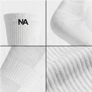NA Crew <b>Socks</b> White Breathable Cotton Basketball <b>Socks</b> for Adults Summer - Product Image 4