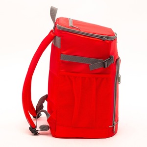 Red multifunctional insulated <b>backpack</b> <b>simple</b> refrigerated bag large capacity picnic bag meal delivery bag - Product Image 3