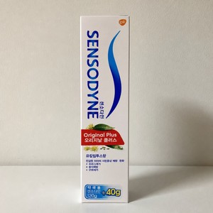 Pasta Dental Sensodyne Original Plus Mint para Dientes Sensibles 160g con Flúor Cuidado Bucal para Adultos - Product Image 6
