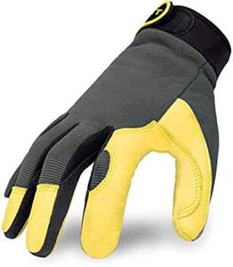 Fabricants directs d'usine, gants de travail en cuir de qualité supérieure, couleurs et designs demandés par les clients, gants de travail en cuir résistants. - Product Image 6