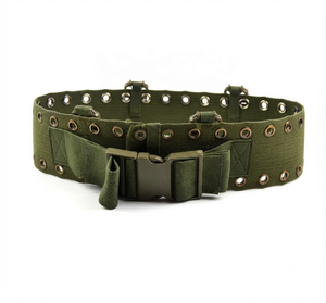 Ceinture tactique de cérémonie OEM/ODM avec boucle en laiton, ceinture de taille personnalisée de haute qualité pour hommes avec couleur et logo sur mesure pour officiers - Product Image 1