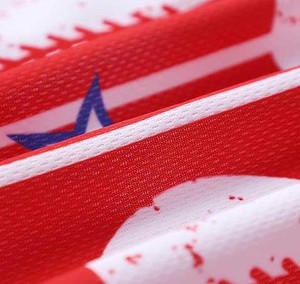 Camiseta de Béisbol Sublimada Transpirable para Hombre, Diseño Moderno Personalizado, Impresión Completa, Ropa Deportiva de Estilo Urbano a la Moda - Product Image 4