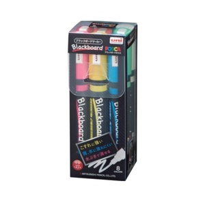 Ensemble de marqueurs effaçables à sec et à l'eau Premium Trusco Blackboard POSCA PCE-200-5M 8C (8 couleurs) pour usage industriel, métal, verre - Product Image 1