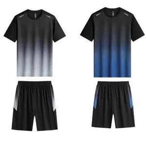 Conjuntos de Camiseta y Pantalones Cortos Deportivos para Hombre, Ropa Deportiva Masculina - Product Image 5